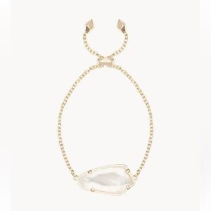 KENDRA SCOTT Cambel Adjustable Chain Bracelet in Gold